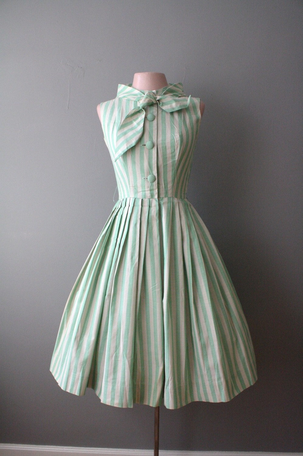 RESERVED-- 1950's Green Gables dress