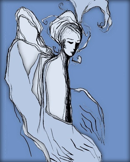 Solemnly Art Print