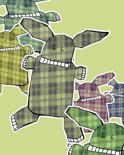 Like Rabbits Art Print