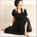 Aegon 2 - silk chiffon long dress (Q1010)