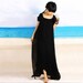 Aegon 2 silk chiffon long dress (Q1010)