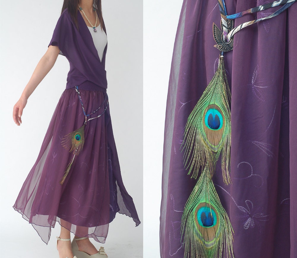 Amethyst - maxi skirt (Q1210)