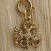 Retired Joan Rivers Queen of Romania Necklace Charm - Double Headed Eagle Charm (E020)