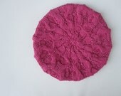 Daisy Cutter Beret Knitting Pattern - PATTERN ONLY