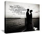 Gift Wedding Photo art Personalized Unique gift for Him or Her  24X36 inch