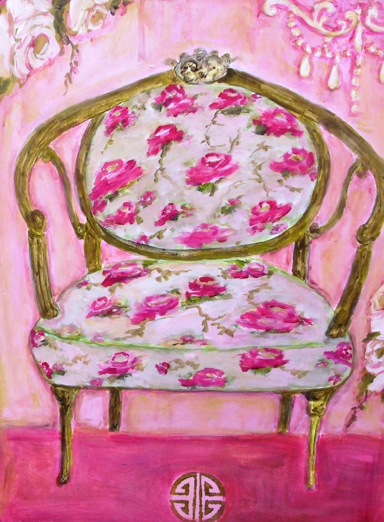 Pink Chair (print)