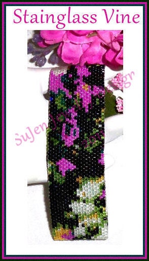 Stainglass Vine Pattern