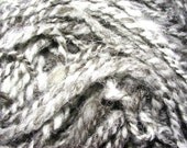 Pepper and Salt Handspun natural Jacob Sheep Chunky Yarn  110gms