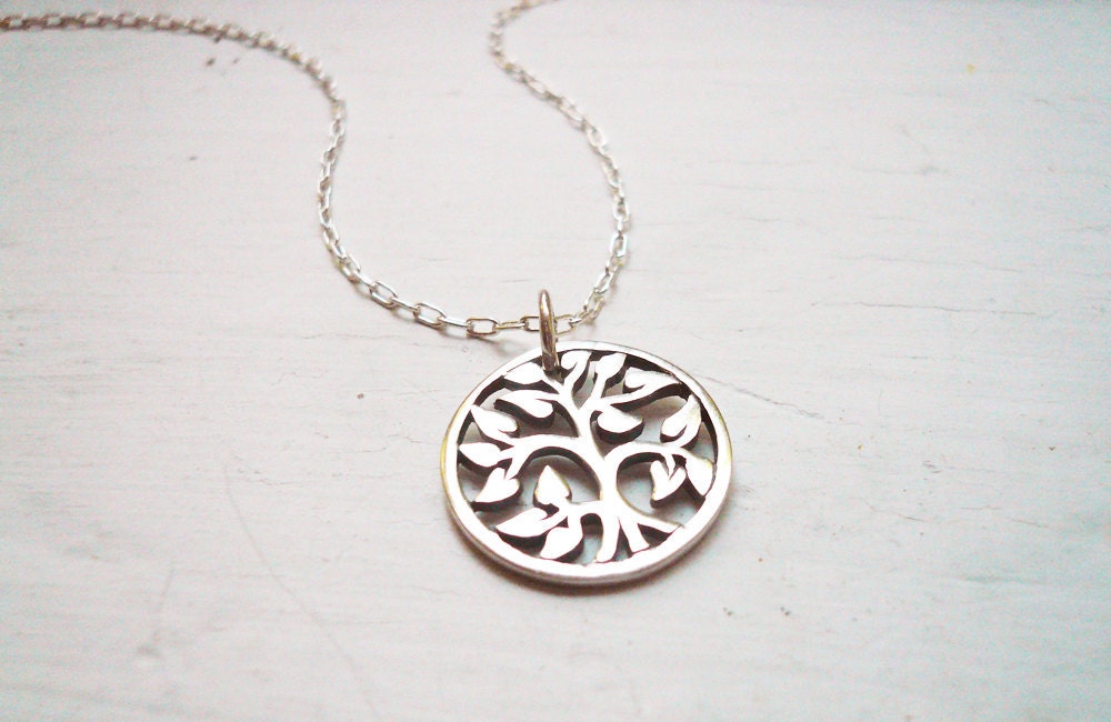 Tree of Life Necklace in Sterling Silver
