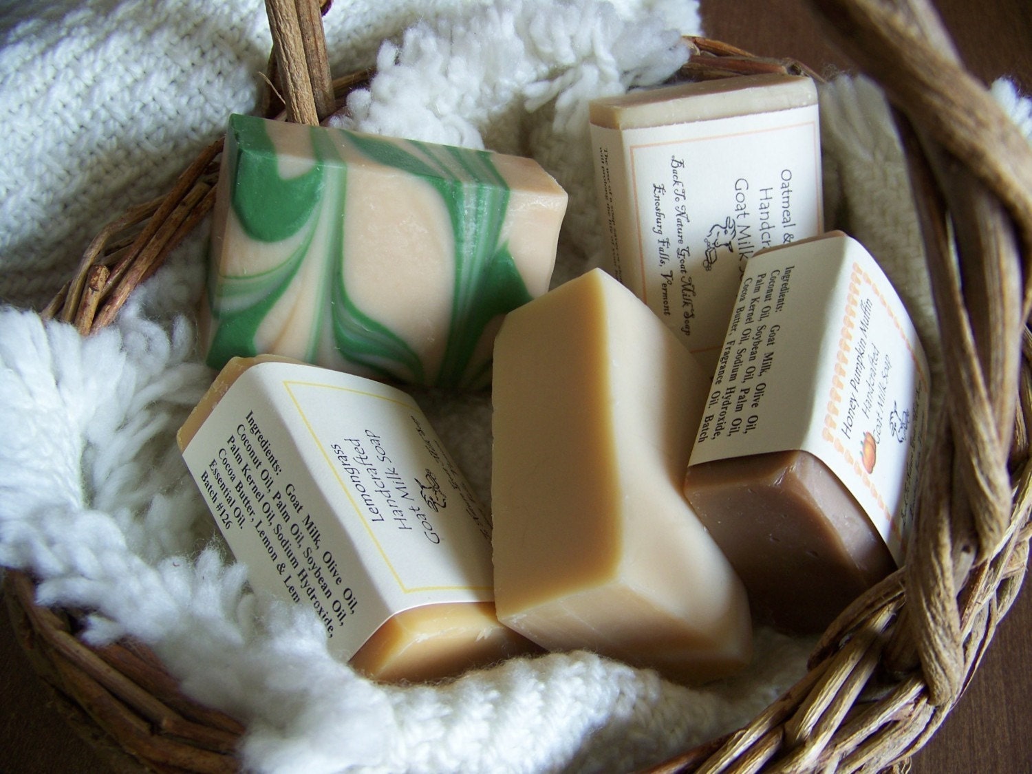SAVE-6 Bars of Goat Milk Soap, you choose the scent.