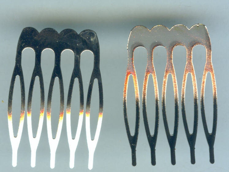 20 Silver Hair Combs - Hair Accessory - Fascinator
