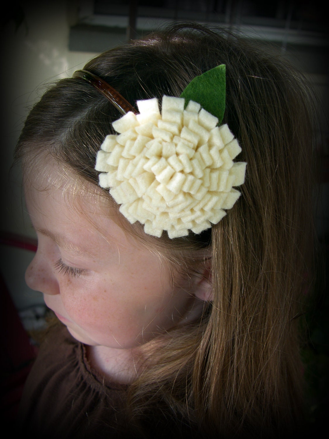 Cream mum headband