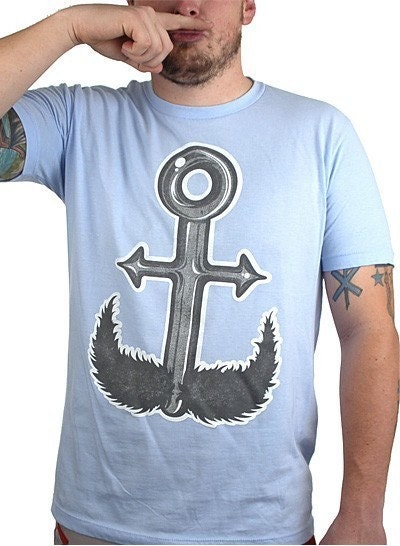 Mustache and Friends - Ahoy T-Shirt