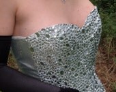 spectacular crystal encrusted opera corset special order and custom made