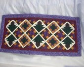 In the woods quilted table runner 18 x x 36