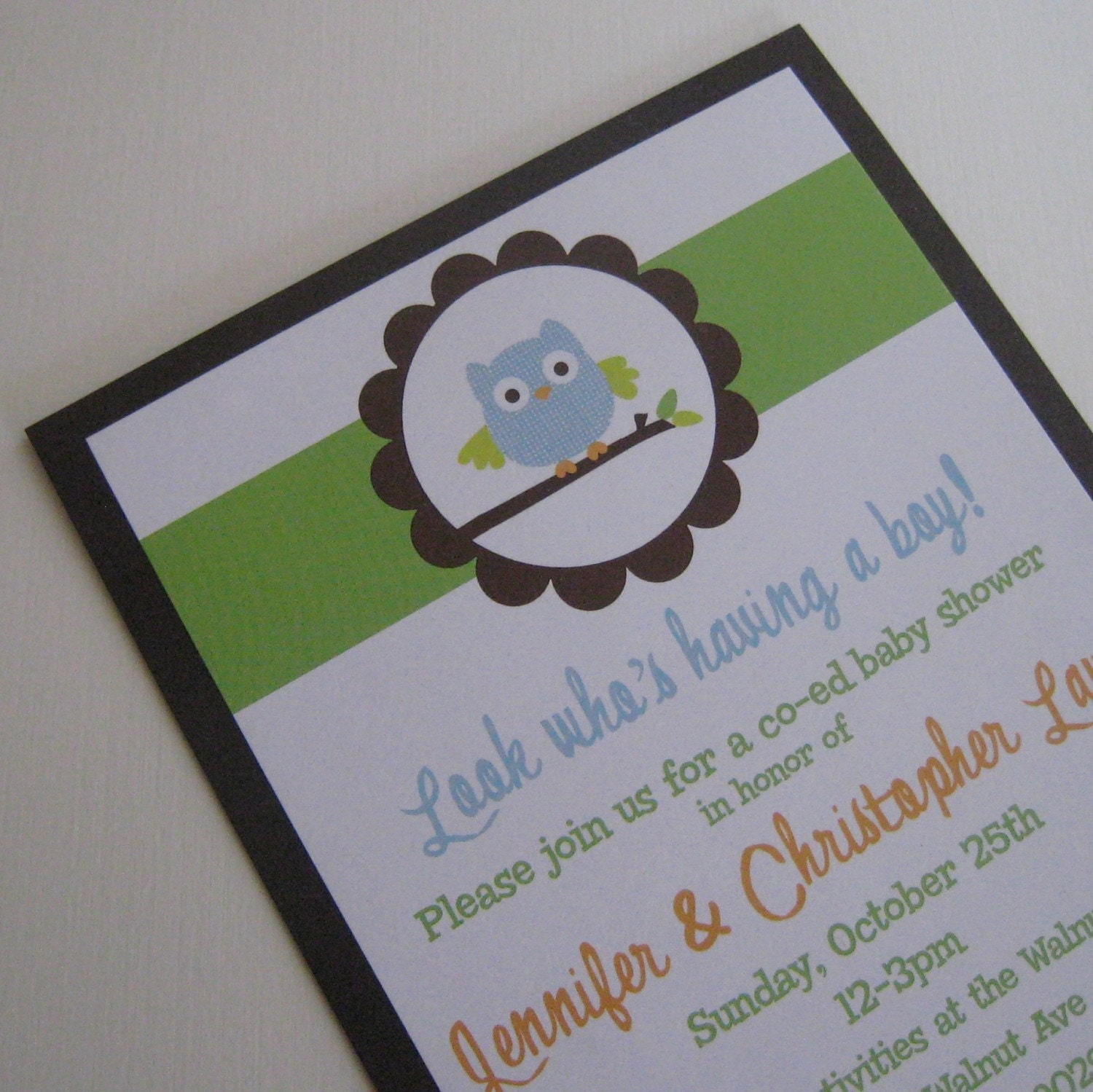 The Owl Invitation