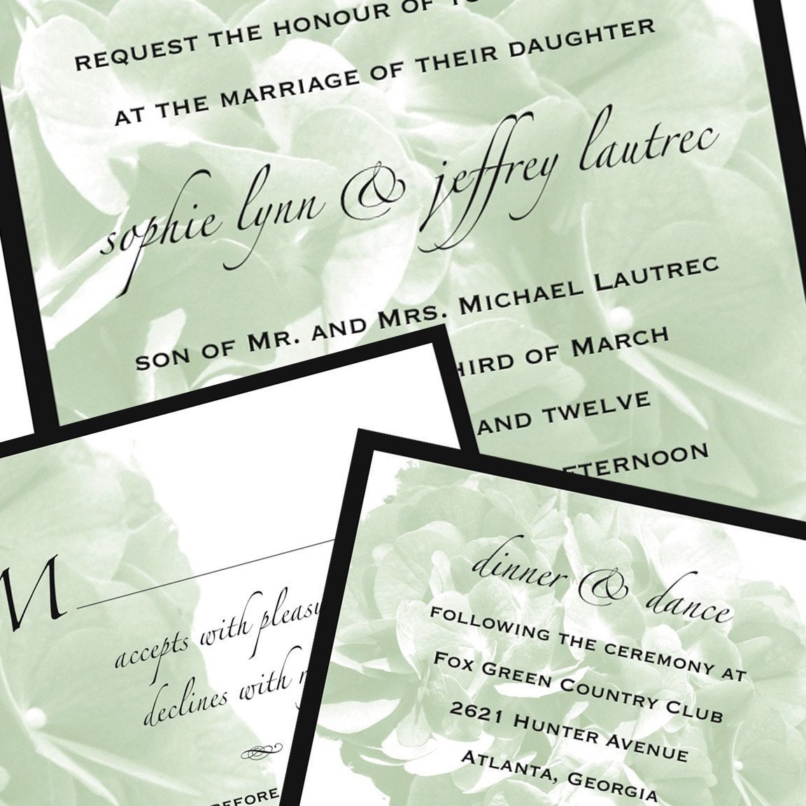 The Hydrangea Invitation