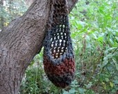 Crochet Cocoon, Hanging Cocoon, Baby Cacoon, Crochet Baby Cocoon, Newborn Cocoon, Crochet Stork Pouch, Infant Cocoon, Photo Prop, Blue
