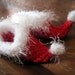 Crochet Elf Slippers Baby Booties Christmas Booties Santa Booties Elf Booties Boy Girl Cyber Monday Newborn Infant Photo Prop Red White