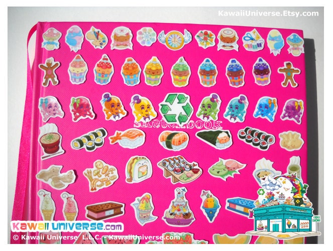 Kawaii Itsy Bitsy Vinyl Stickers - Blind Pop Pack of 100