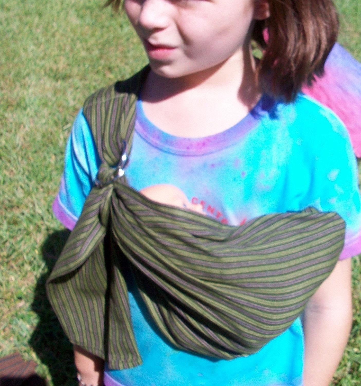 Baby Doll Sling for your little one - led free rings.