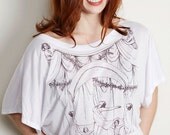 Women's Isadora Duncan Dolman Top Dance Edwardian