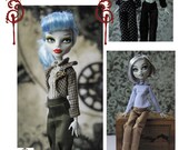 Monster High Doll - Pattern for Separates - Pants, Jacket and Tops