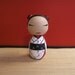 Kokeshi doll. Cherry Blossom