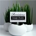 Porcelain Egg Planters, Wheat Grass Kit, Egg Sprouts Set of 2