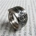 Antique Silver Spoon Ring - Triumph 1941, Last One Left