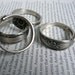 Spoon Napkin Rings Made From Antique Silverware, Set of 4, Lot 11