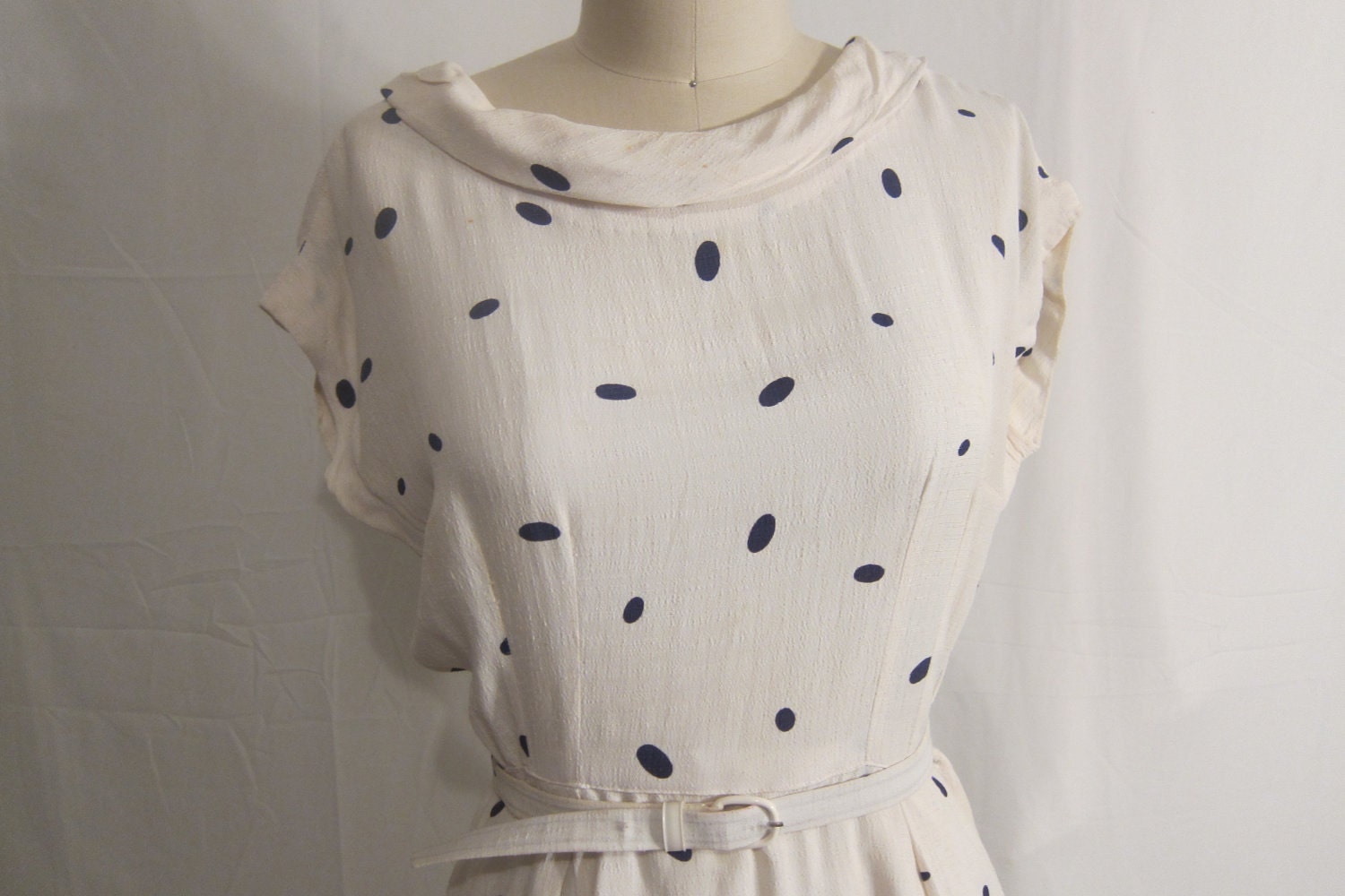 Vintage 1950's Marilyn Wiggle Dress Rockabilly VLV
