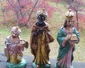 Vintage HOMCO Three Wise Men