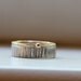 Wood Grain Wedding Band Stacking Rings Tree Bark