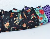Custom Pleated Wristlet - You Choose the Fabric