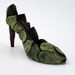 Ceramic Shoe Sculpture - Garden Goddess Shoe