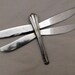 Metal DragonFly Sculpture Folkart Upcycled Flatware Wall or garden Sculpture or Ornament