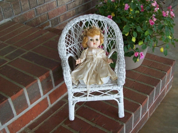 chic shabby vintage wicker chair doll furniture by misshettie chic shabby vintage wicker chair doll furniture by misshettie