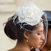 White, Ivory, Black, Red,  Silk Rose Hat,  Birdcage Veil,  Swarovski Crystals, Unique Bridal, Feather Fascinator,  Wedding Veil
