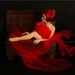 Weddings, Red Hat, Fascinator, Birdcage Veil, Poppy, Rose, Flower ,Cocktail Hat, Ribbon, Bow Swarovski Crystal, Batcakes Couture