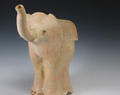 Peaches And Cream Elephant Yarn Holder