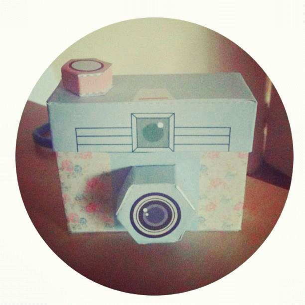 Printable SPECIAL - - 4 TOUGHIE Cameras - Printable Paper Craft PDF file (includes all 4 colours)