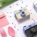 4 Paper Cameras - Printable PDF - TOUGHIE Cameras (Includes all 4 colours)