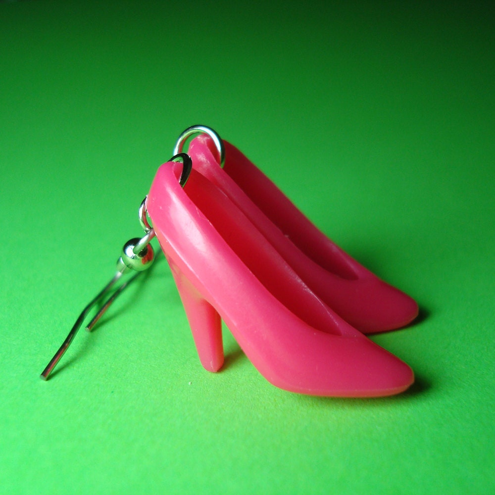 The Party Girl- Barbie Shoe Earrings