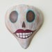 YOLANDA Dia de los Muertos Painted Gourd Calaca Skull Wall Ornament