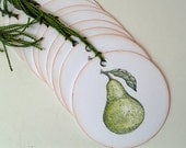 Pear Gift Tags Set of 12