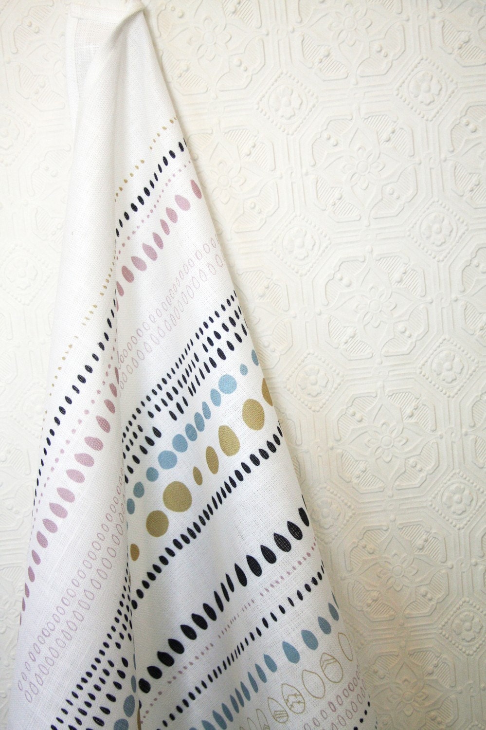 Dots Linen Tea Towel
