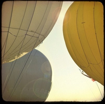 Let the Sunshine In - Hot Air Balloon - Albuquerque Balloon Fiesta - Original Fine Art Photography
