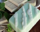 Vanilla Mint Cookie Soap - Vanilla Mint Bakery Green Cool Mint Soap - Memorial Day Sale - Take 30% Off