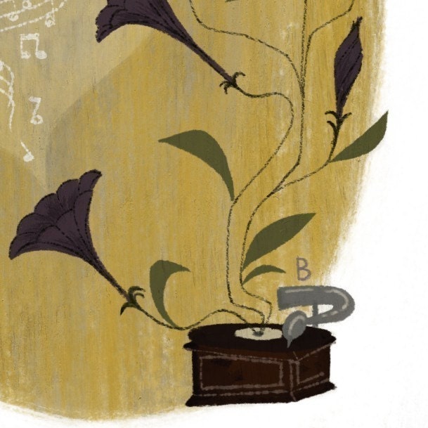 foxy music print